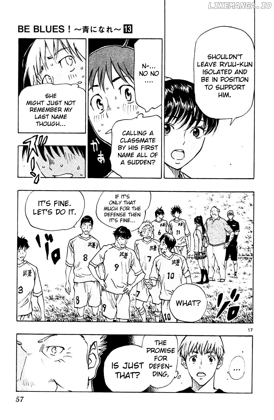 BE BLUES ~Ao ni nare~ Chapter 120 - page 16