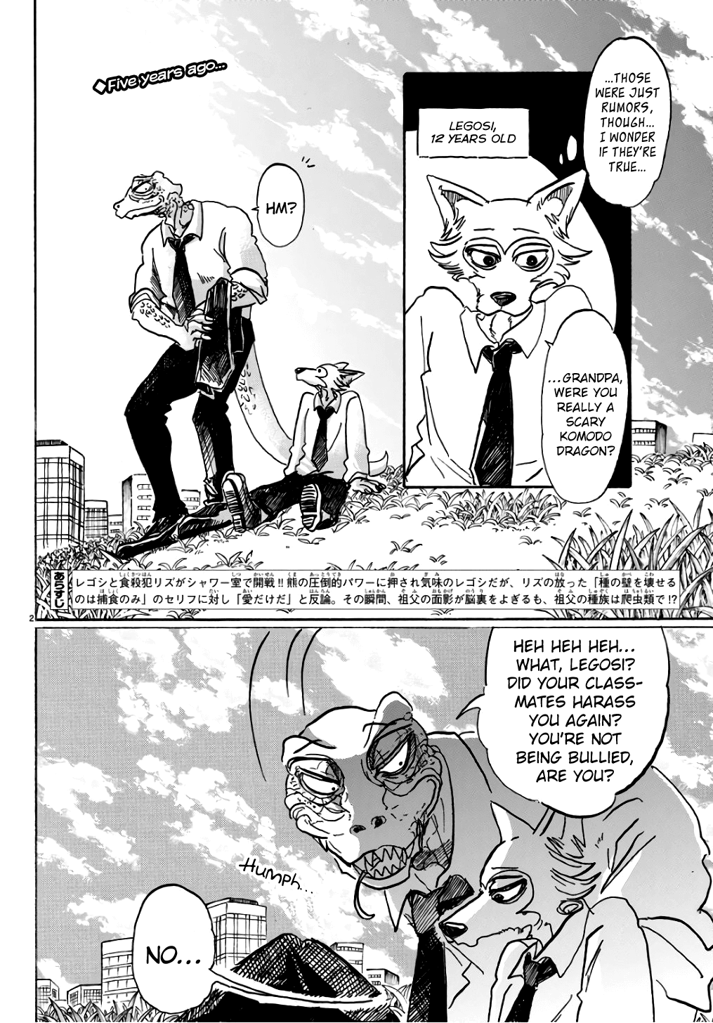 Beastars - Manga chapter 85 - page 2