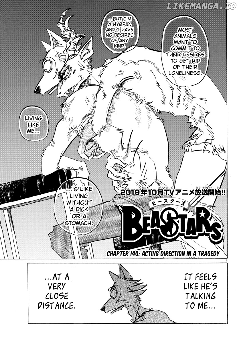 Beastars - Manga chapter 140 - page 1
