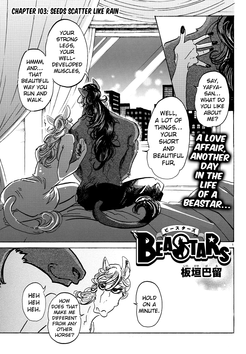 Beastars - Manga chapter 103 - page 1