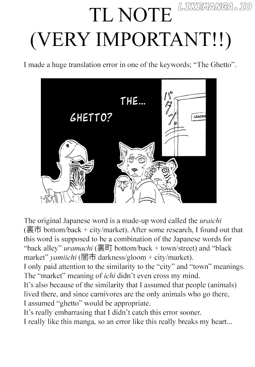 Beastars - Manga chapter 31 - page 2