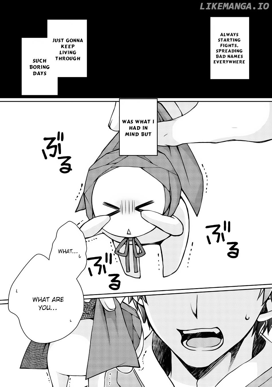 Yankee Wa Isekai De Seirei Ni Aisaremasu. chapter 1 - page 2