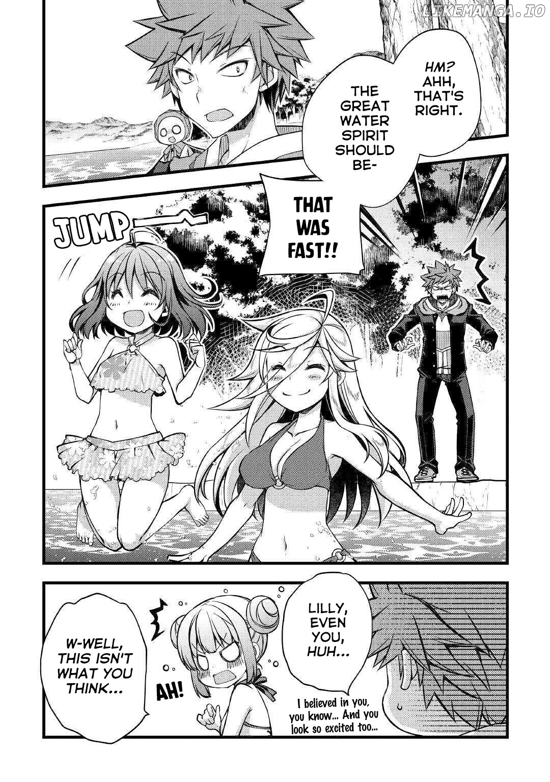 Yankee Wa Isekai De Seirei Ni Aisaremasu. chapter 33 - page 3