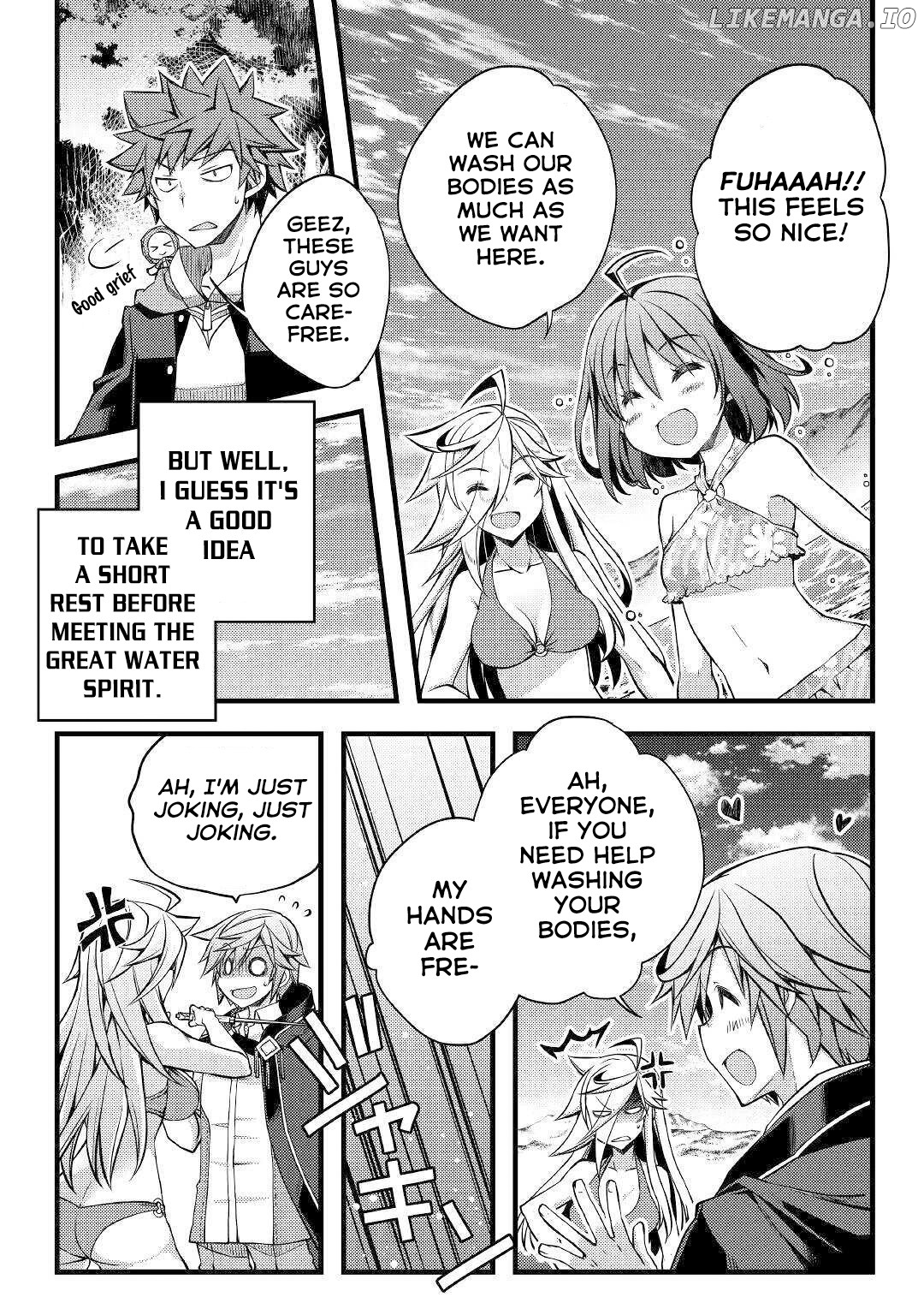 Yankee Wa Isekai De Seirei Ni Aisaremasu. chapter 33 - page 4