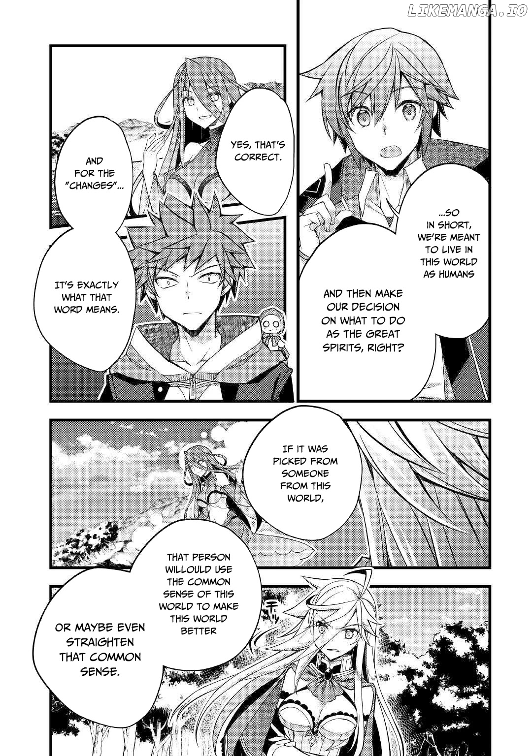 Yankee Wa Isekai De Seirei Ni Aisaremasu. chapter 34 - page 10