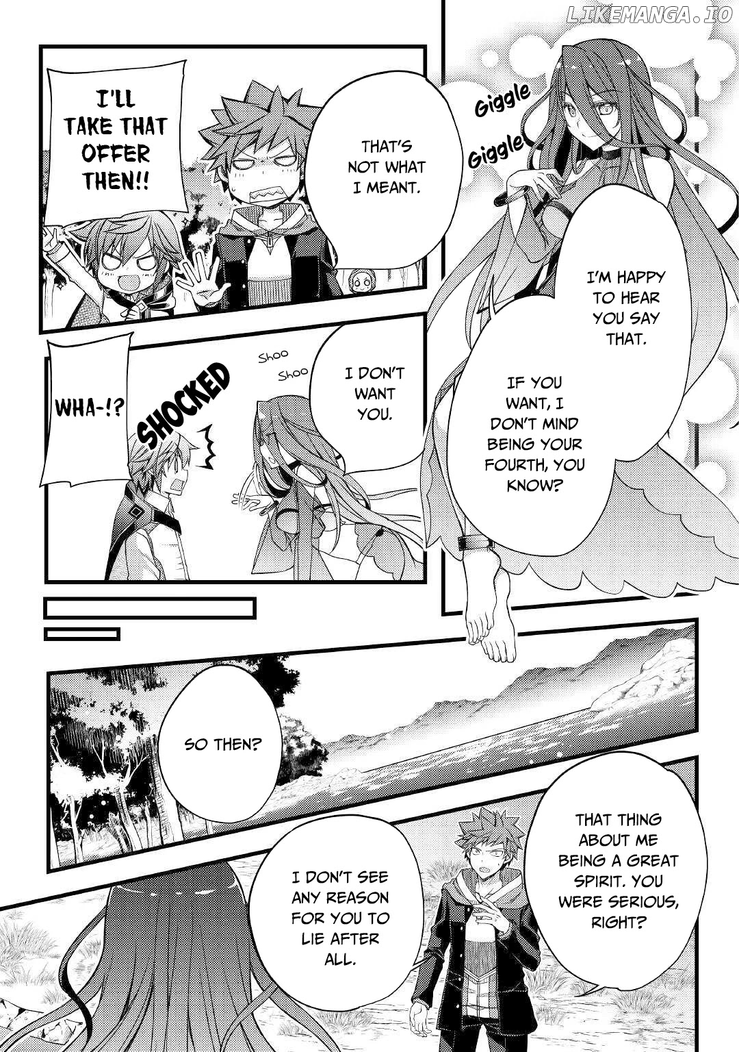Yankee Wa Isekai De Seirei Ni Aisaremasu. chapter 34 - page 6