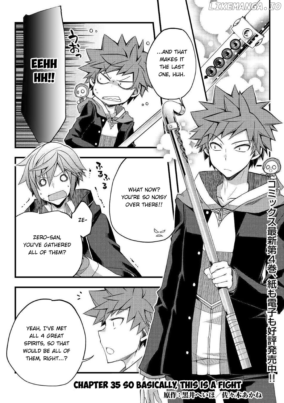 Yankee Wa Isekai De Seirei Ni Aisaremasu. chapter 35 - page 2