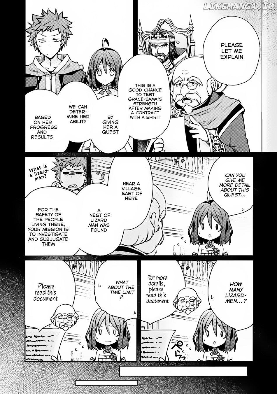 Yankee Wa Isekai De Seirei Ni Aisaremasu. chapter 9 - page 6