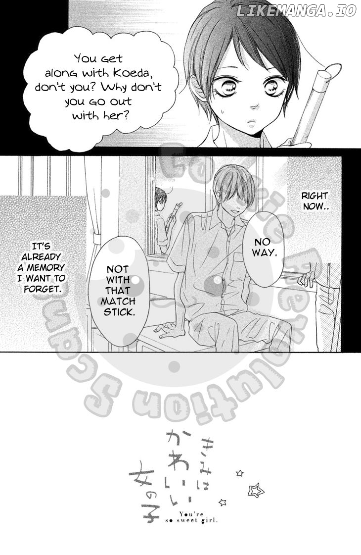 Kimi wa Kawaii Onnanoko chapter 17.1 - page 9