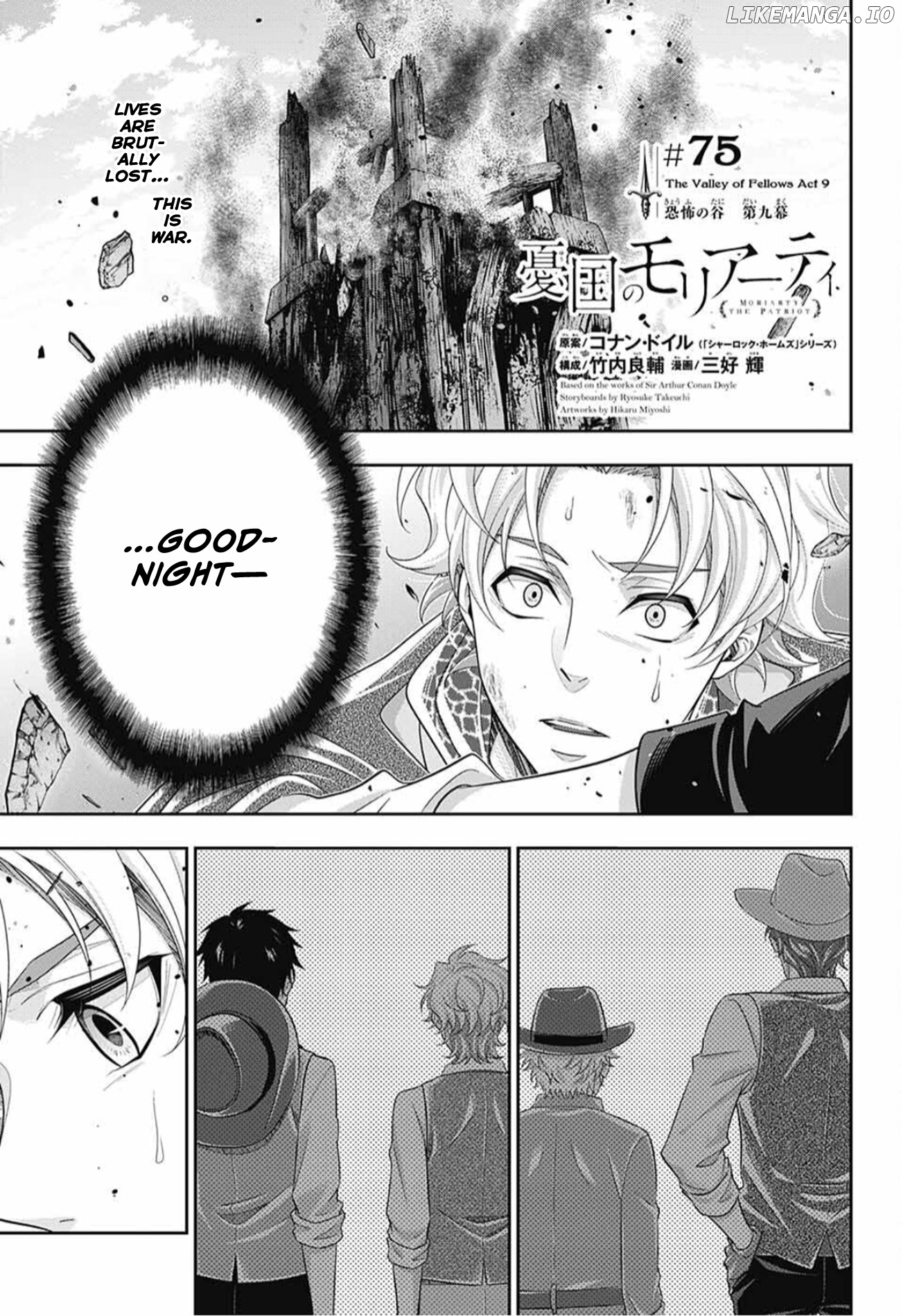 Yukoku no Moriarty chapter 75 - page 3