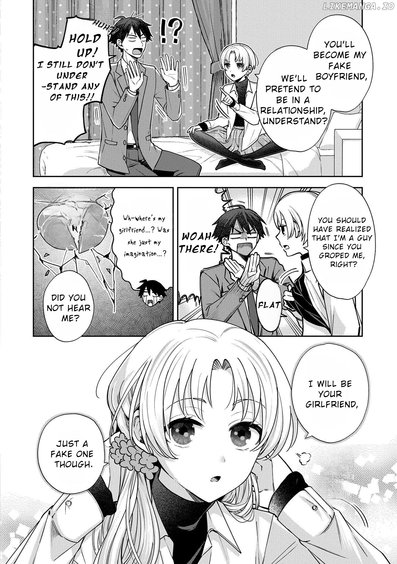 Inaho-kun wa Nise Kanojo no Hazu na no ni chapter 2 - page 2