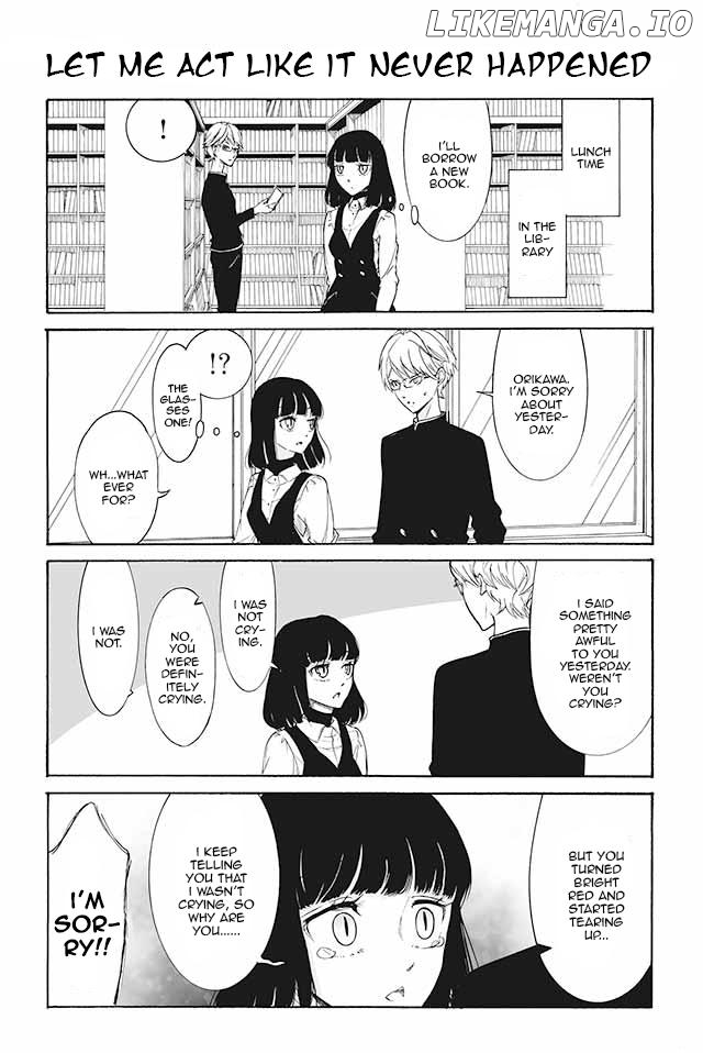 Kuzu to Megane to Bungakushojo (Nise) chapter 50 - page 1