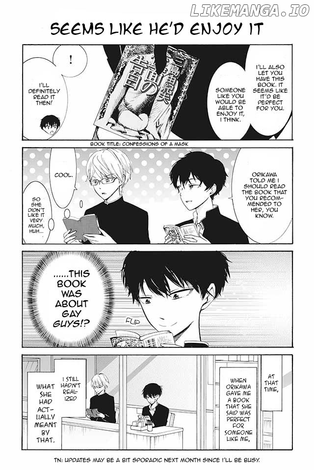Kuzu to Megane to Bungakushojo (Nise) chapter 57 - page 1