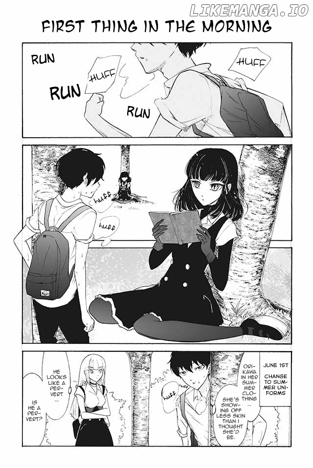 Kuzu to Megane to Bungakushojo (Nise) chapter 136 - page 1
