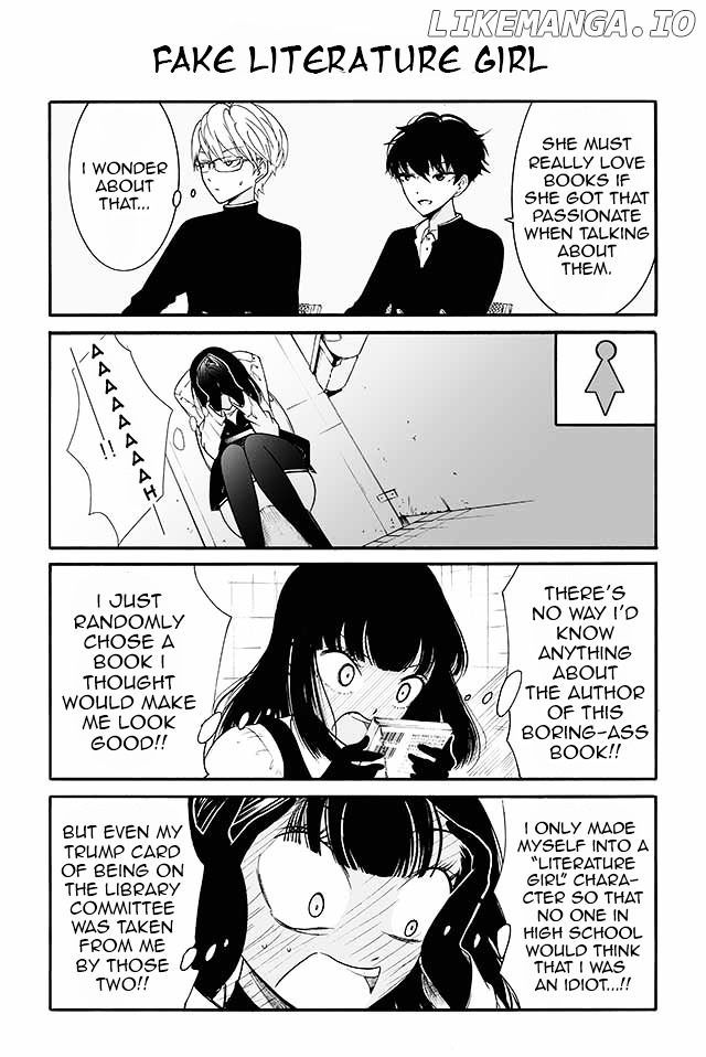 Kuzu to Megane to Bungakushojo (Nise) chapter 14 - page 1