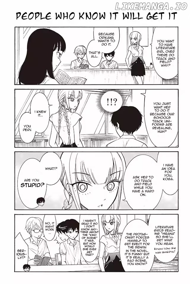 Kuzu to Megane to Bungakushojo (Nise) chapter 156 - page 1