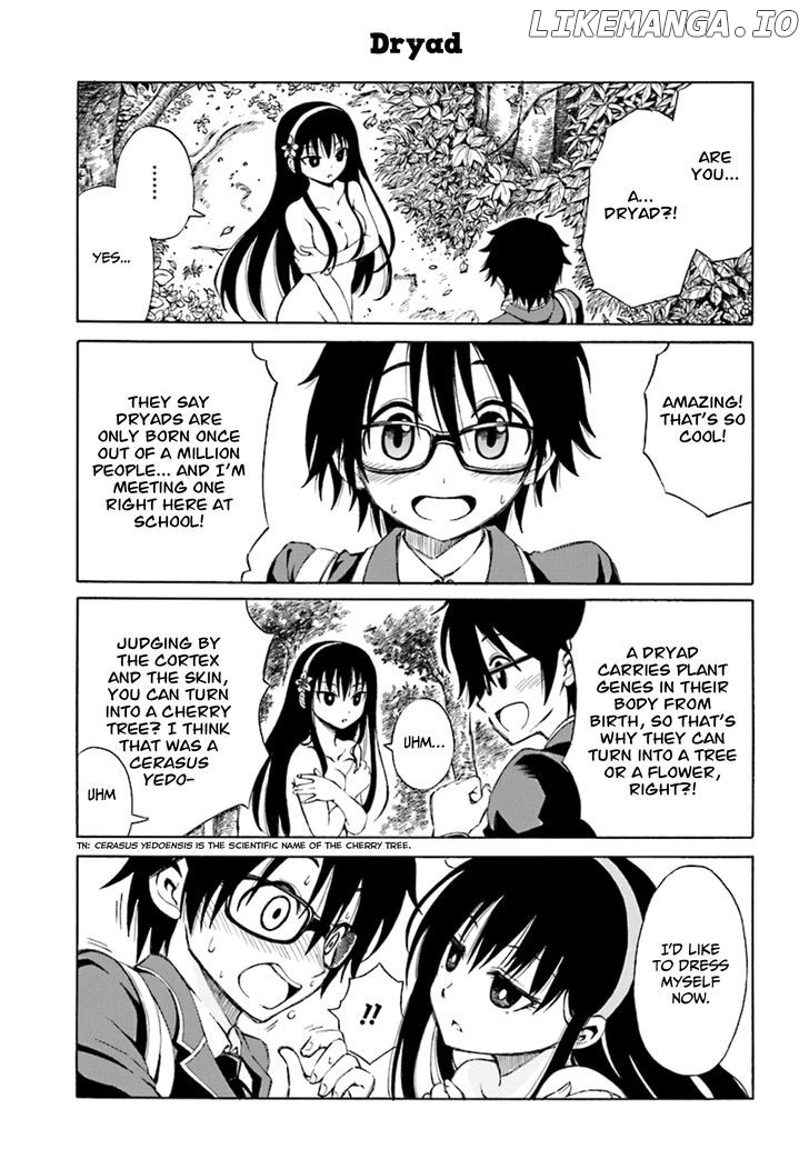 Ki ni Naru Mori-san chapter 1 - page 6