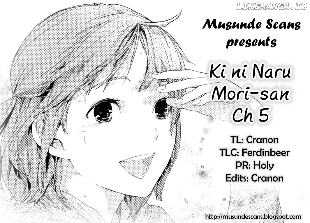 Ki ni Naru Mori-san chapter 5 - page 1