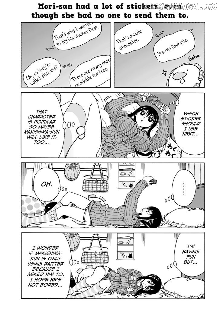 Ki ni Naru Mori-san chapter 6 - page 8
