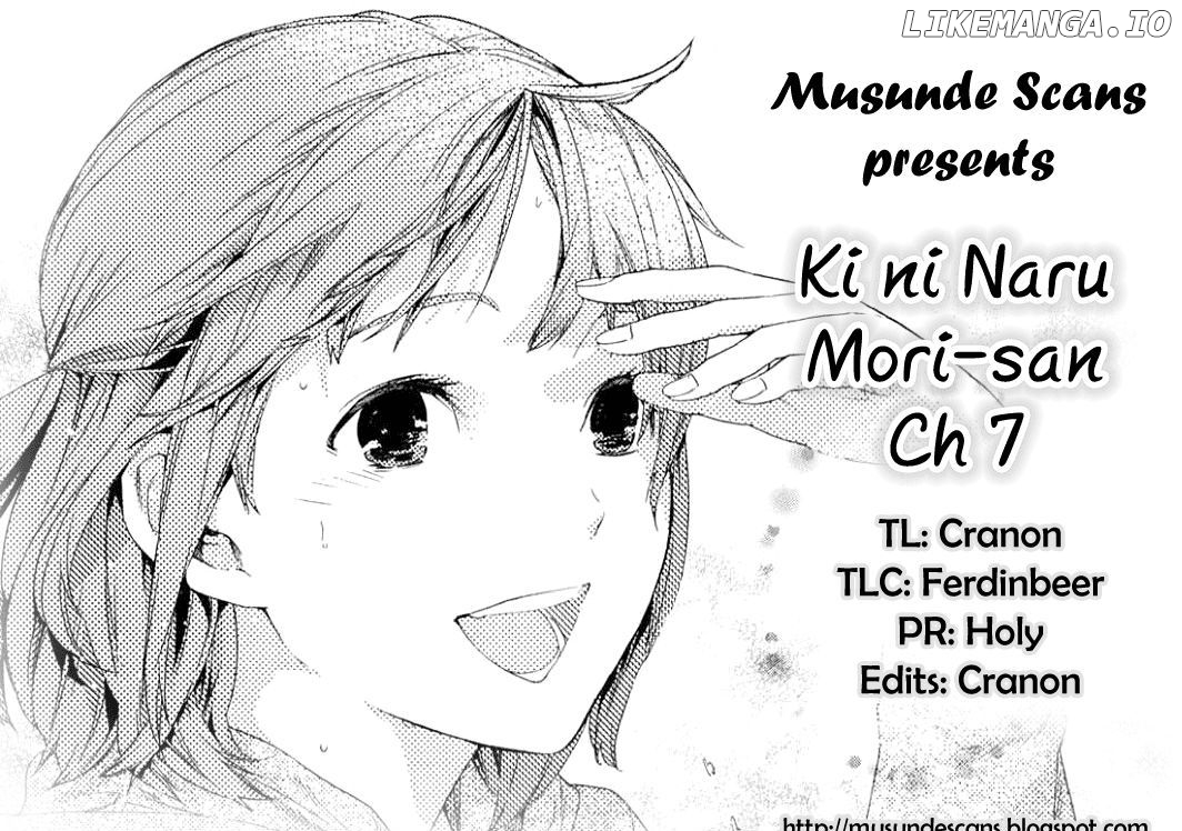 Ki ni Naru Mori-san chapter 7 - page 1
