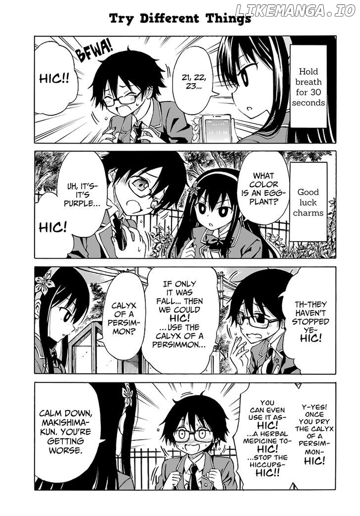 Ki ni Naru Mori-san chapter 9 - page 6