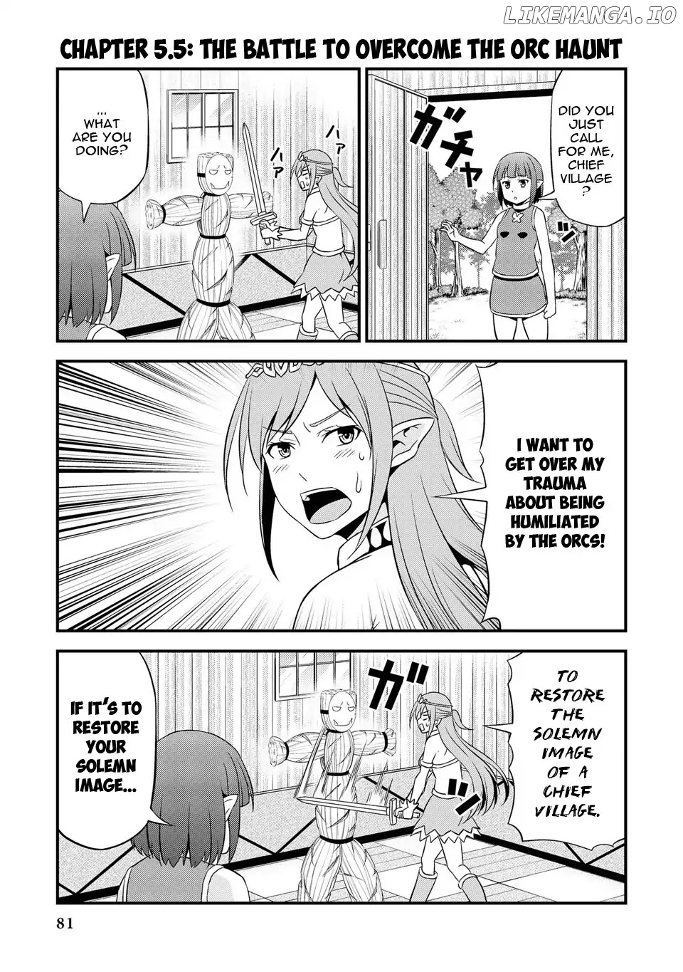 Hentai Elf To Majime Orc chapter 5.5 - page 2