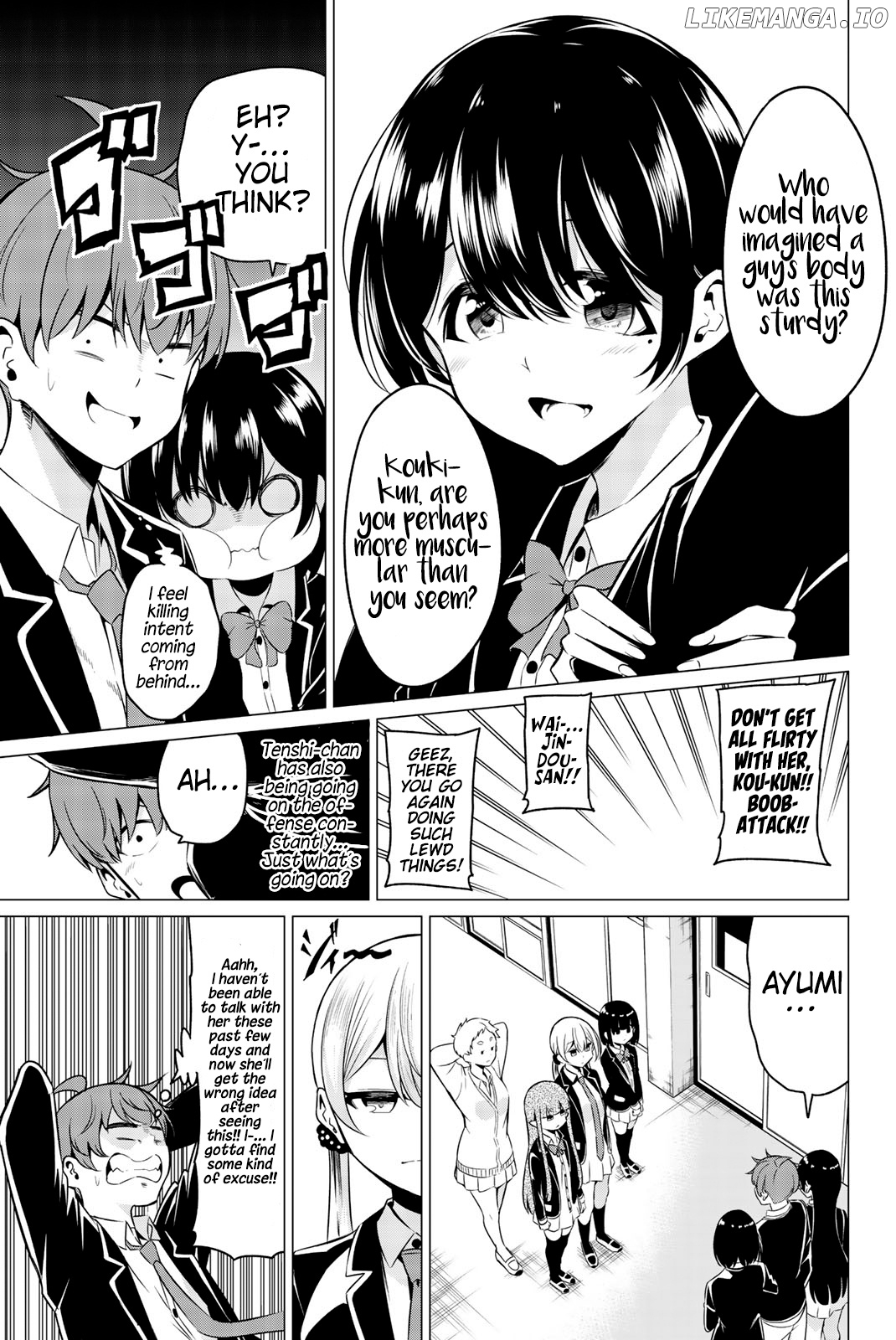 Sekai ka Kanojo ka Erabenai chapter 33 - page 4