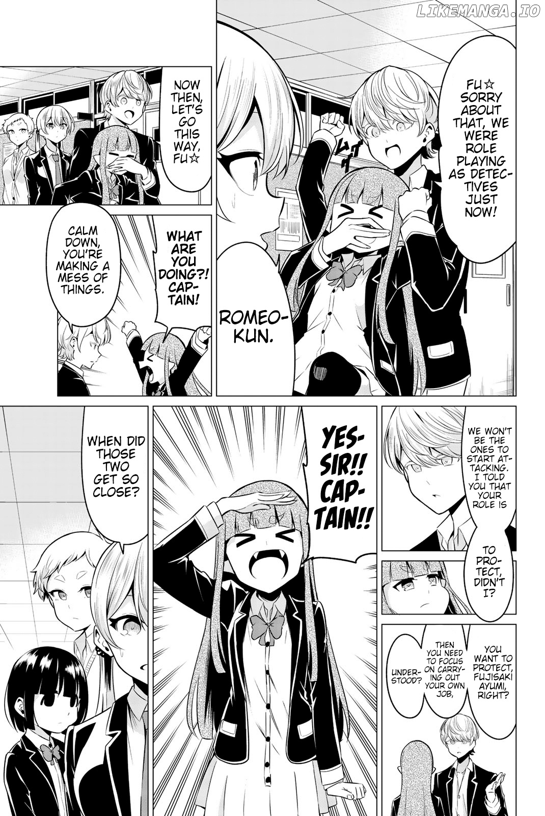 Sekai ka Kanojo ka Erabenai chapter 33 - page 6