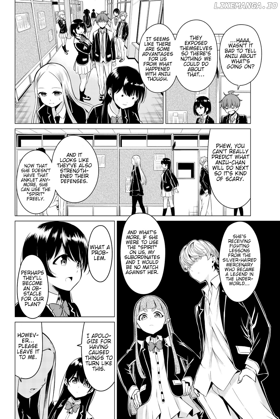 Sekai ka Kanojo ka Erabenai chapter 33 - page 7