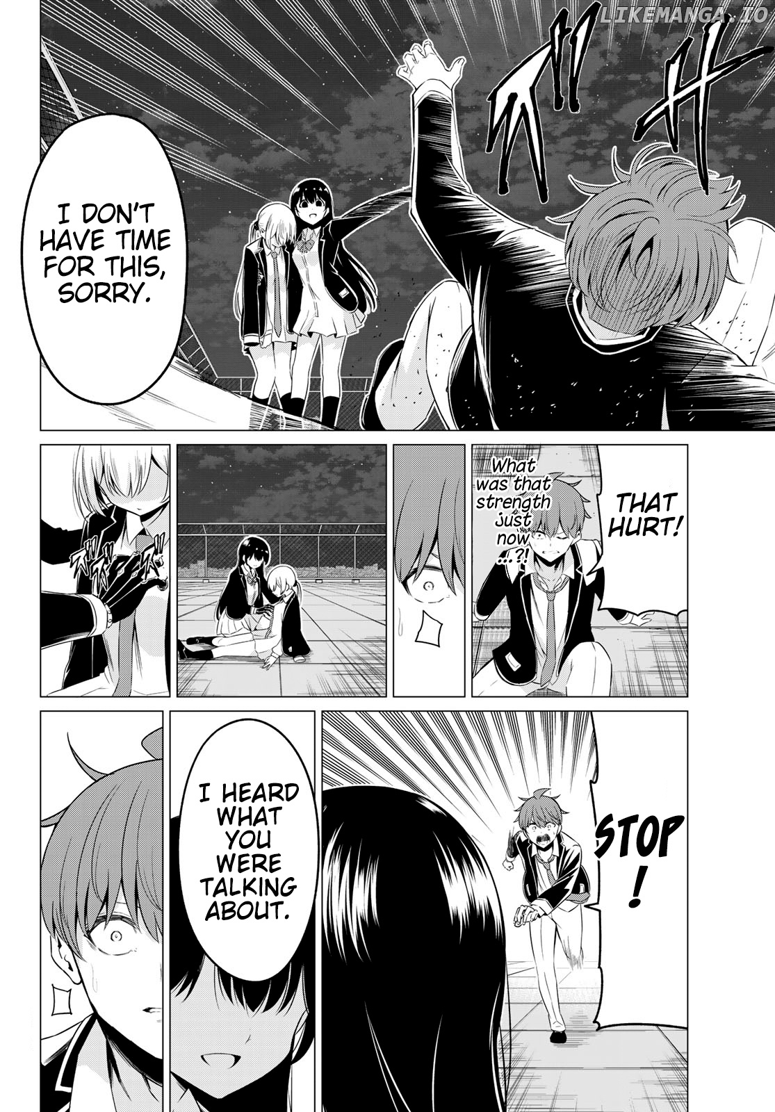 Sekai ka Kanojo ka Erabenai chapter 36 - page 3