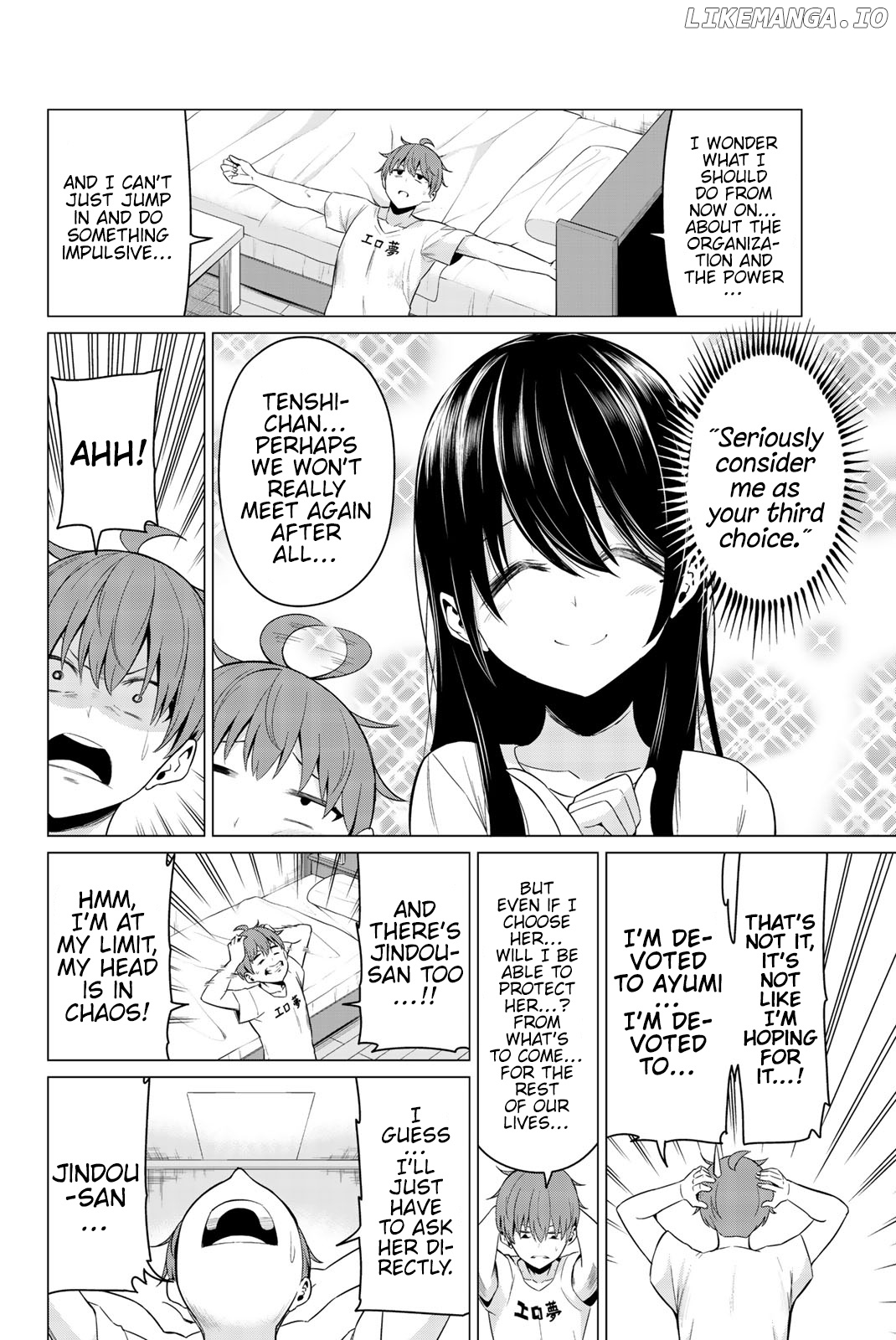 Sekai ka Kanojo ka Erabenai chapter 23 - page 7