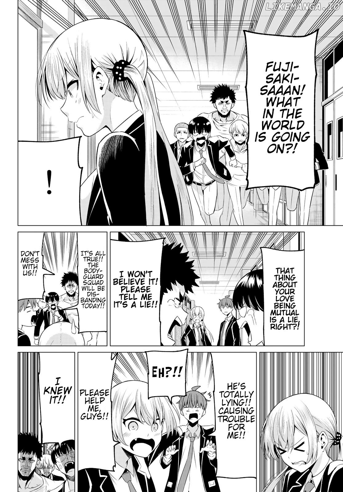 Sekai ka Kanojo ka Erabenai chapter 40 - page 8