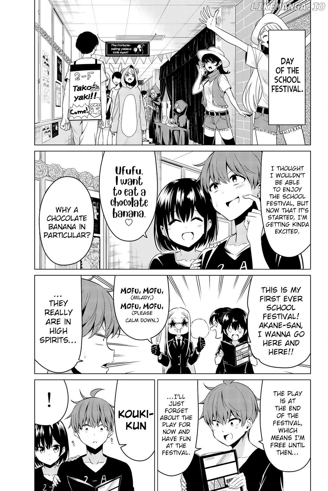 Sekai ka Kanojo ka Erabenai chapter 26 - page 14