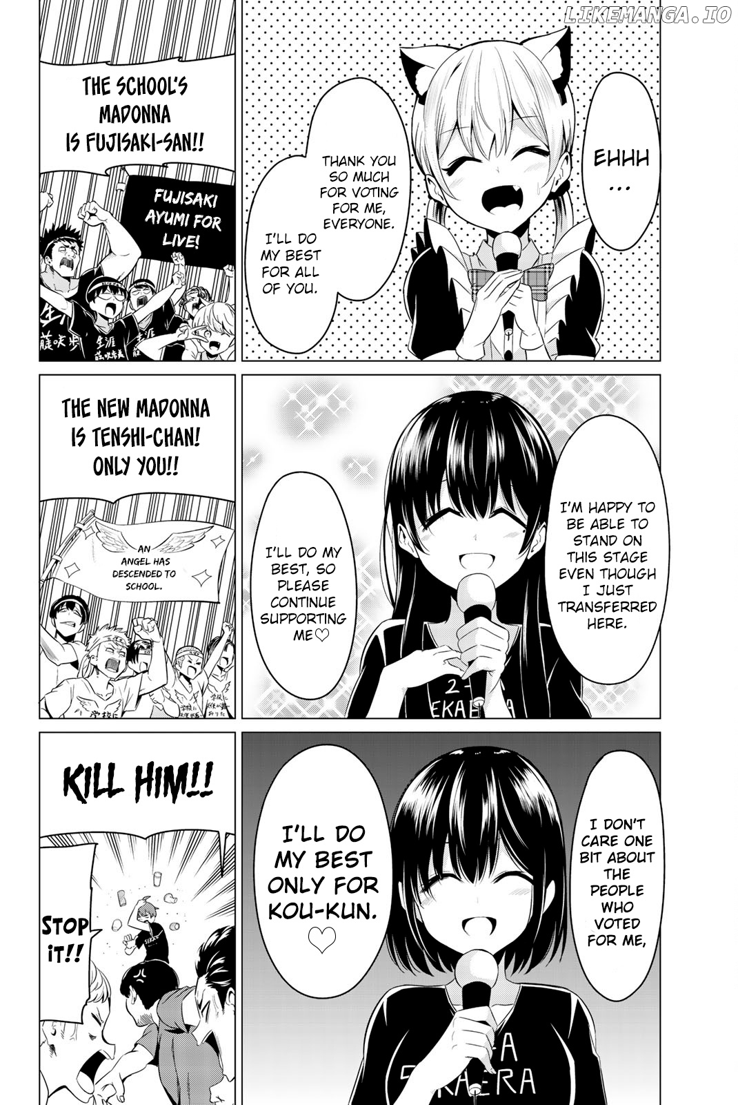 Sekai ka Kanojo ka Erabenai chapter 26 - page 23