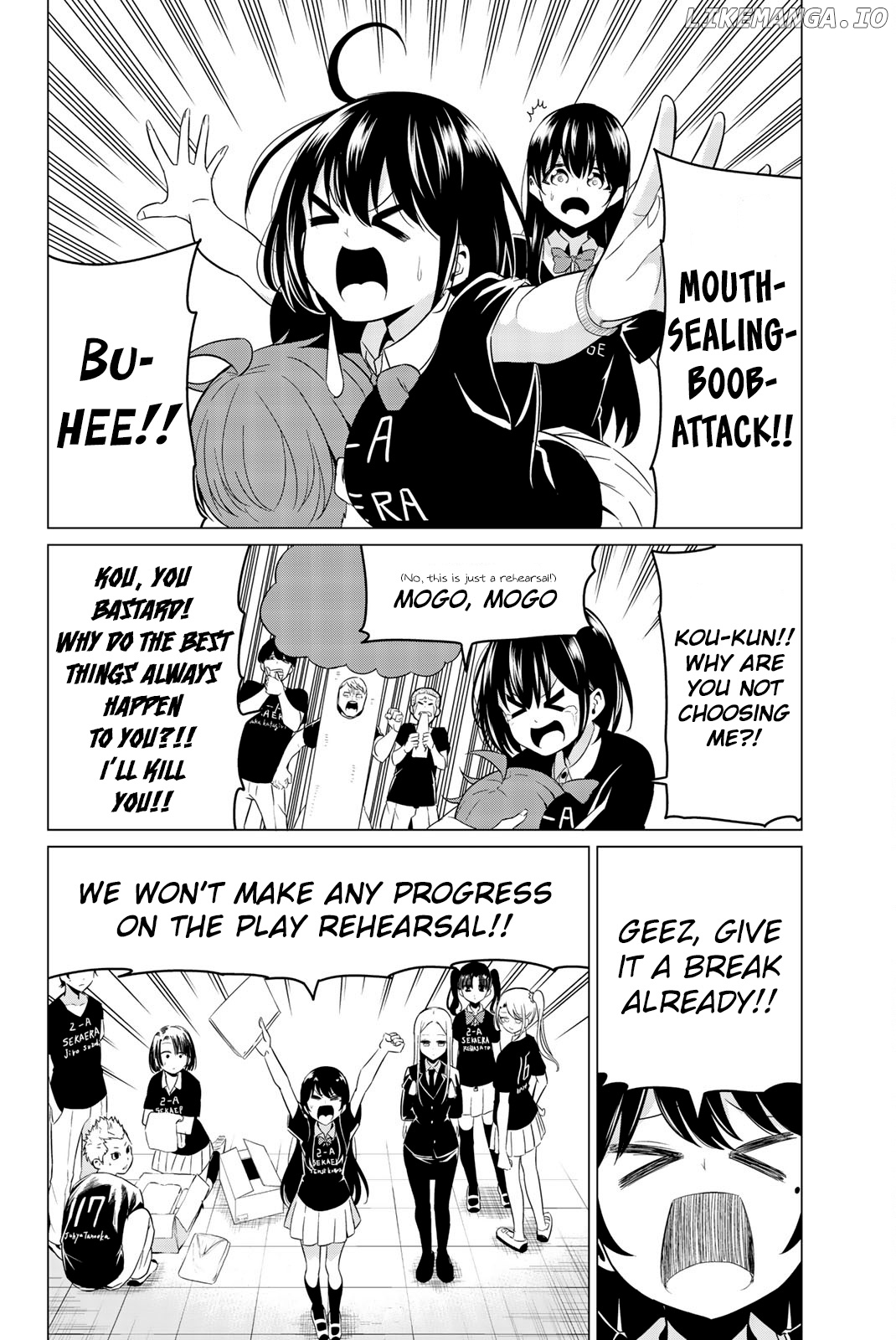 Sekai ka Kanojo ka Erabenai chapter 26 - page 3