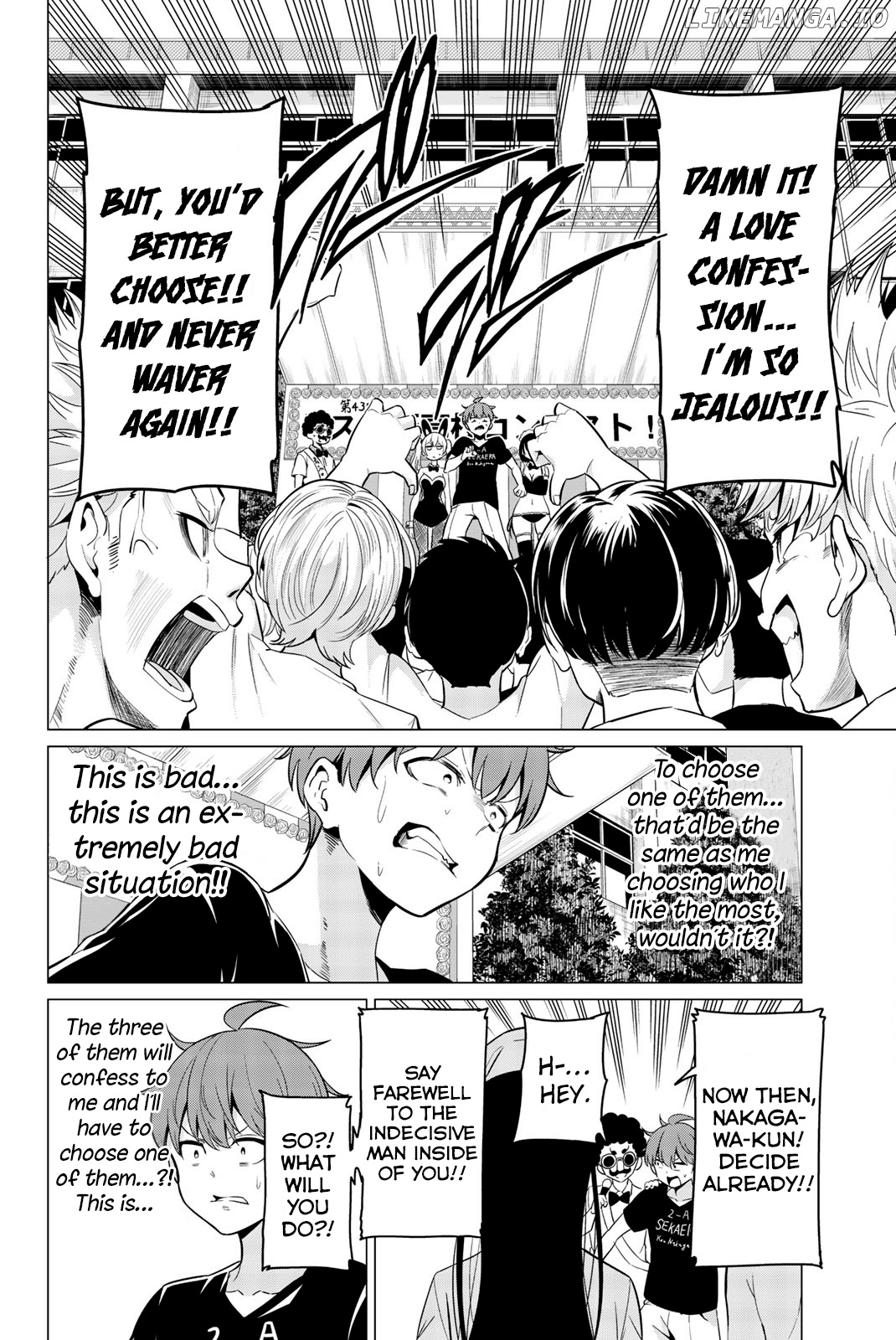 Sekai ka Kanojo ka Erabenai chapter 26 - page 35