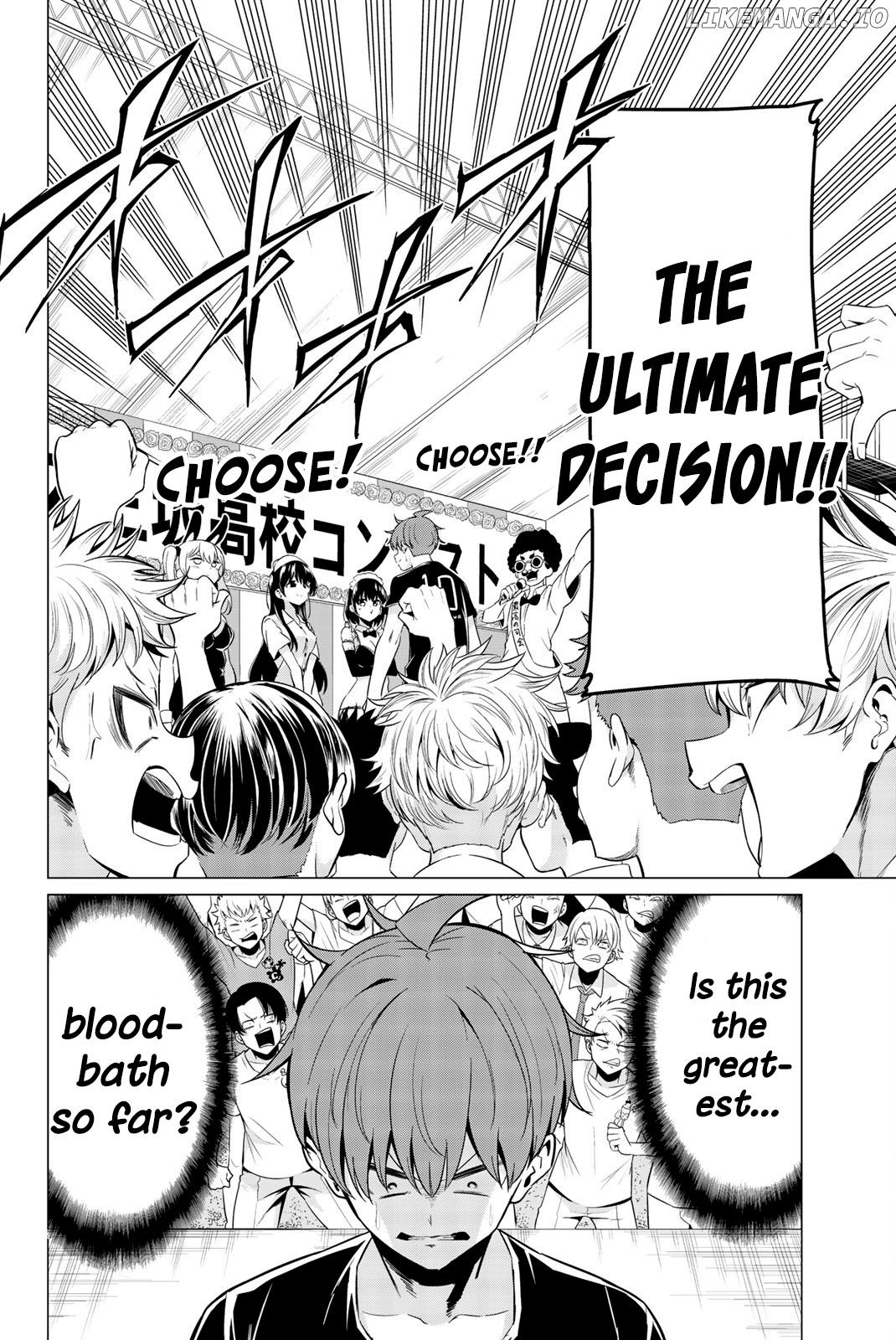Sekai ka Kanojo ka Erabenai chapter 26 - page 37