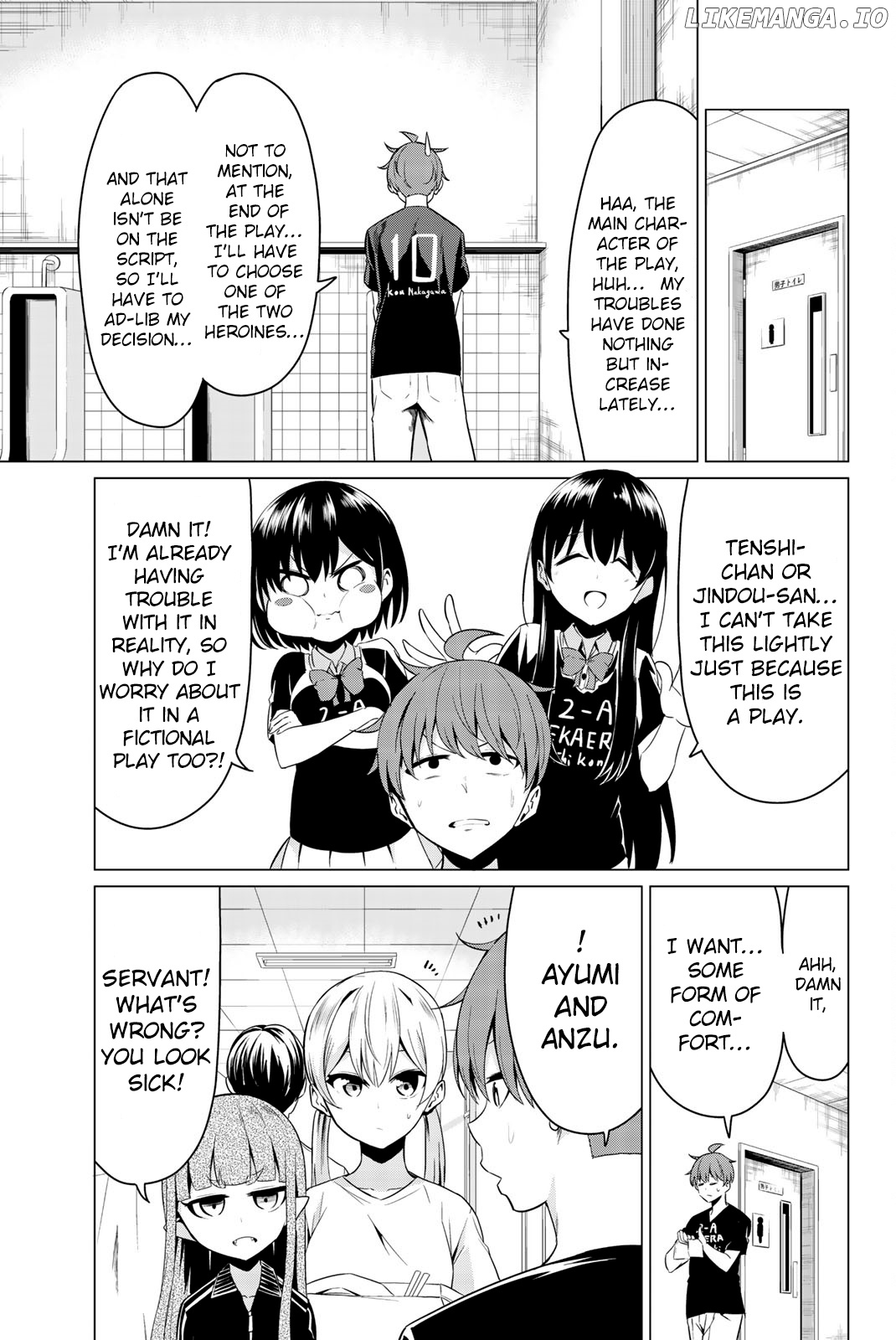 Sekai ka Kanojo ka Erabenai chapter 26 - page 6