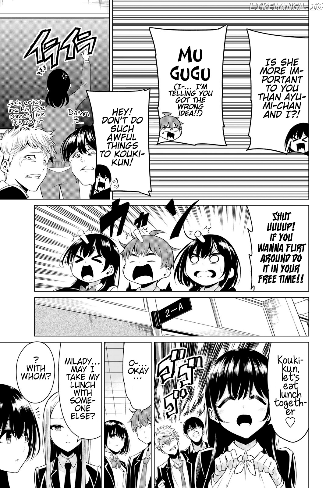 Sekai ka Kanojo ka Erabenai chapter 32 - page 20