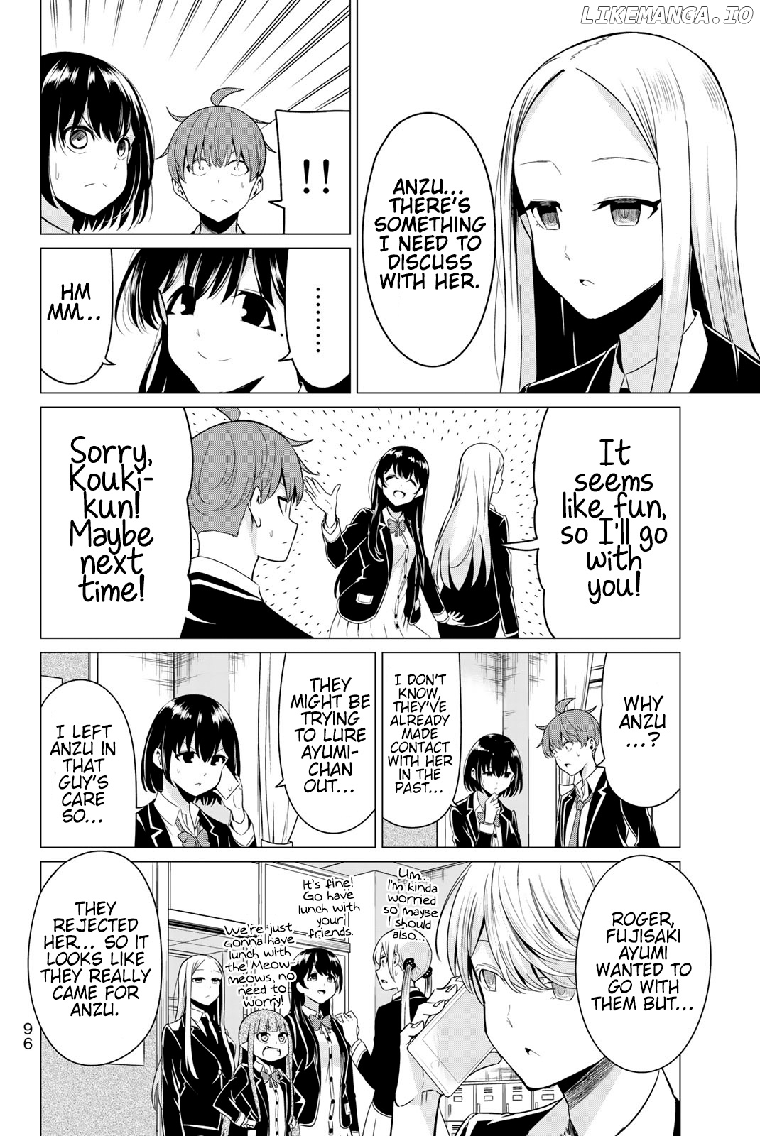 Sekai ka Kanojo ka Erabenai chapter 32 - page 21