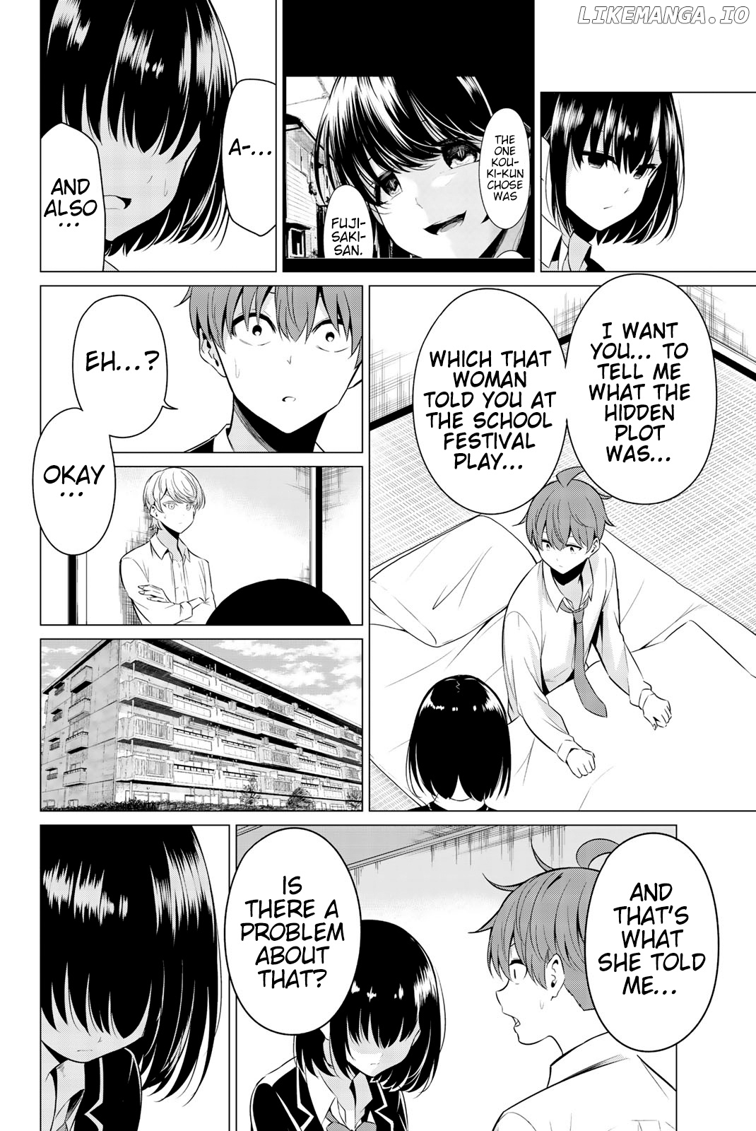Sekai ka Kanojo ka Erabenai chapter 32 - page 7
