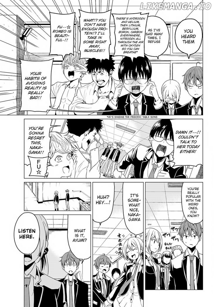 Sekai ka Kanojo ka Erabenai chapter 1 - page 7