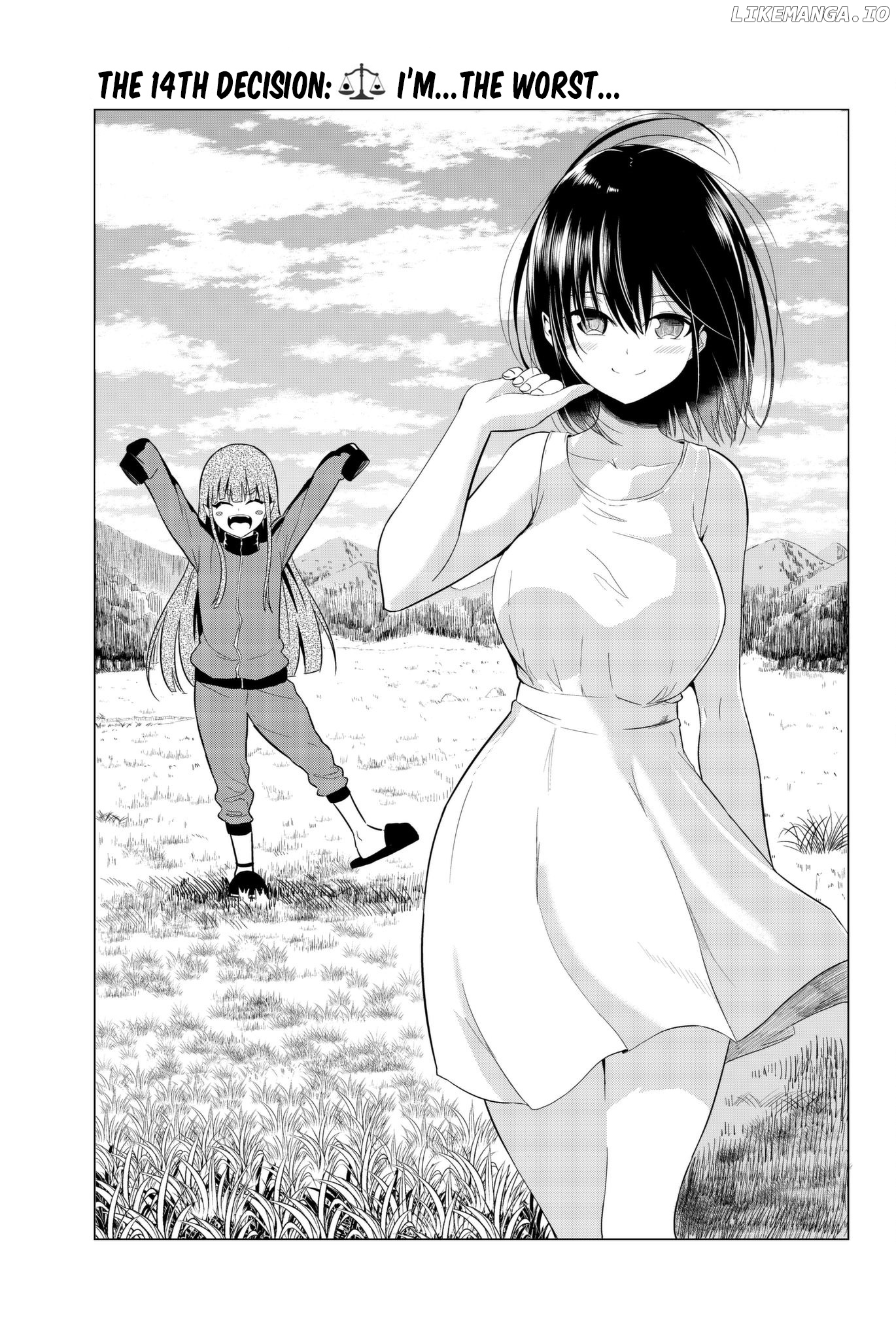 Sekai ka Kanojo ka Erabenai chapter 14 - page 4