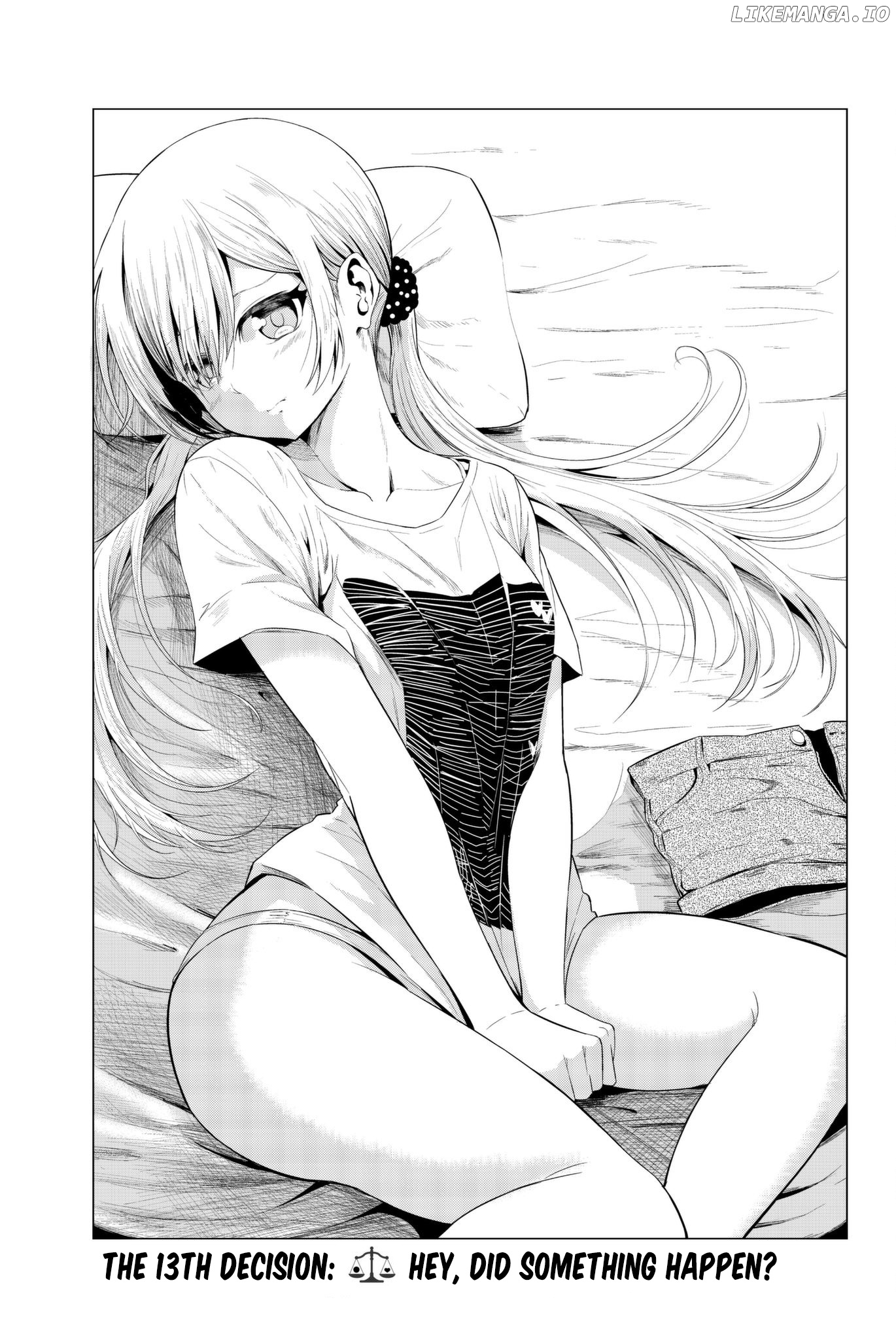 Sekai ka Kanojo ka Erabenai chapter 13 - page 2