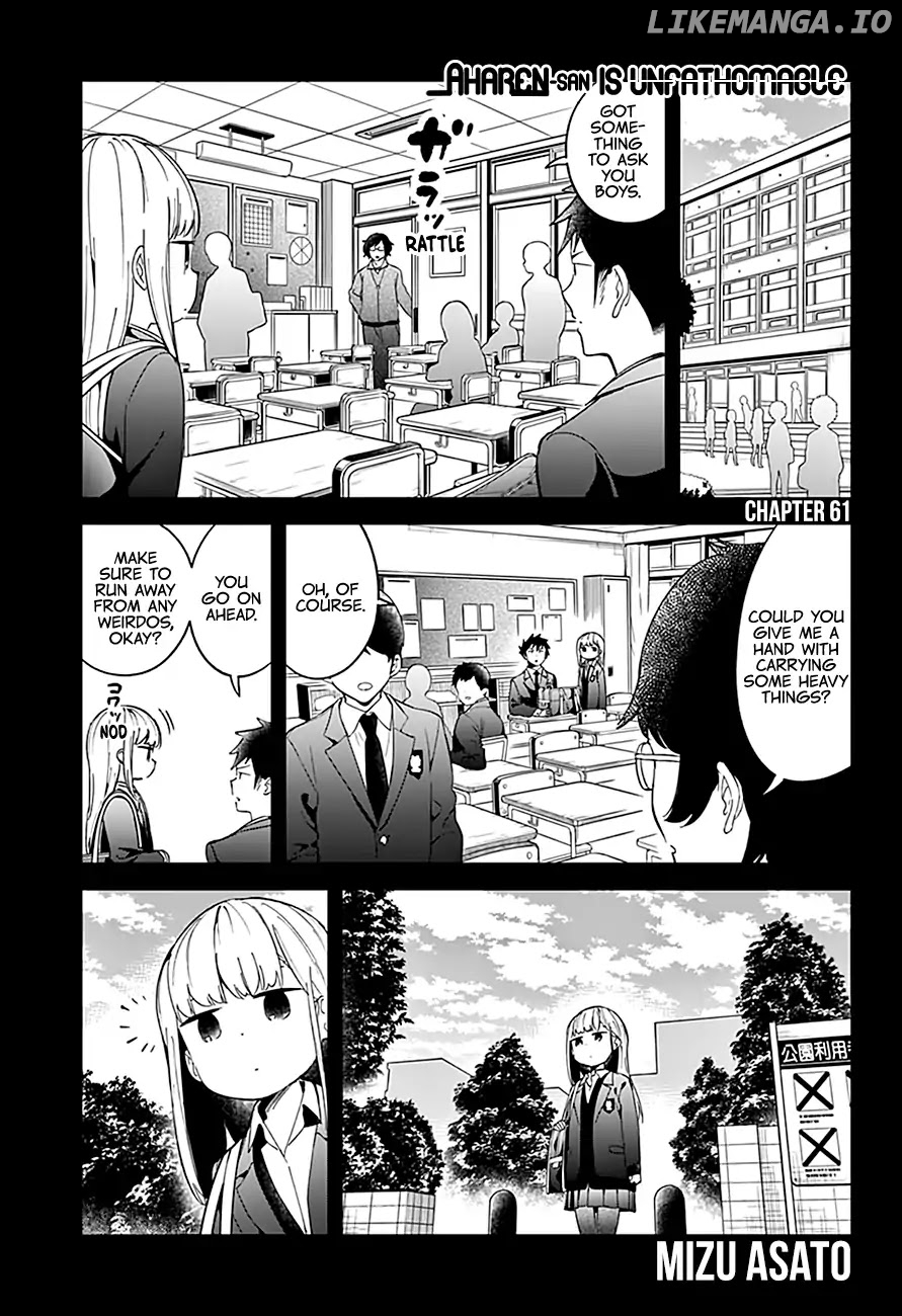 Aharen-san wa Hakarenai chapter 61 - page 2