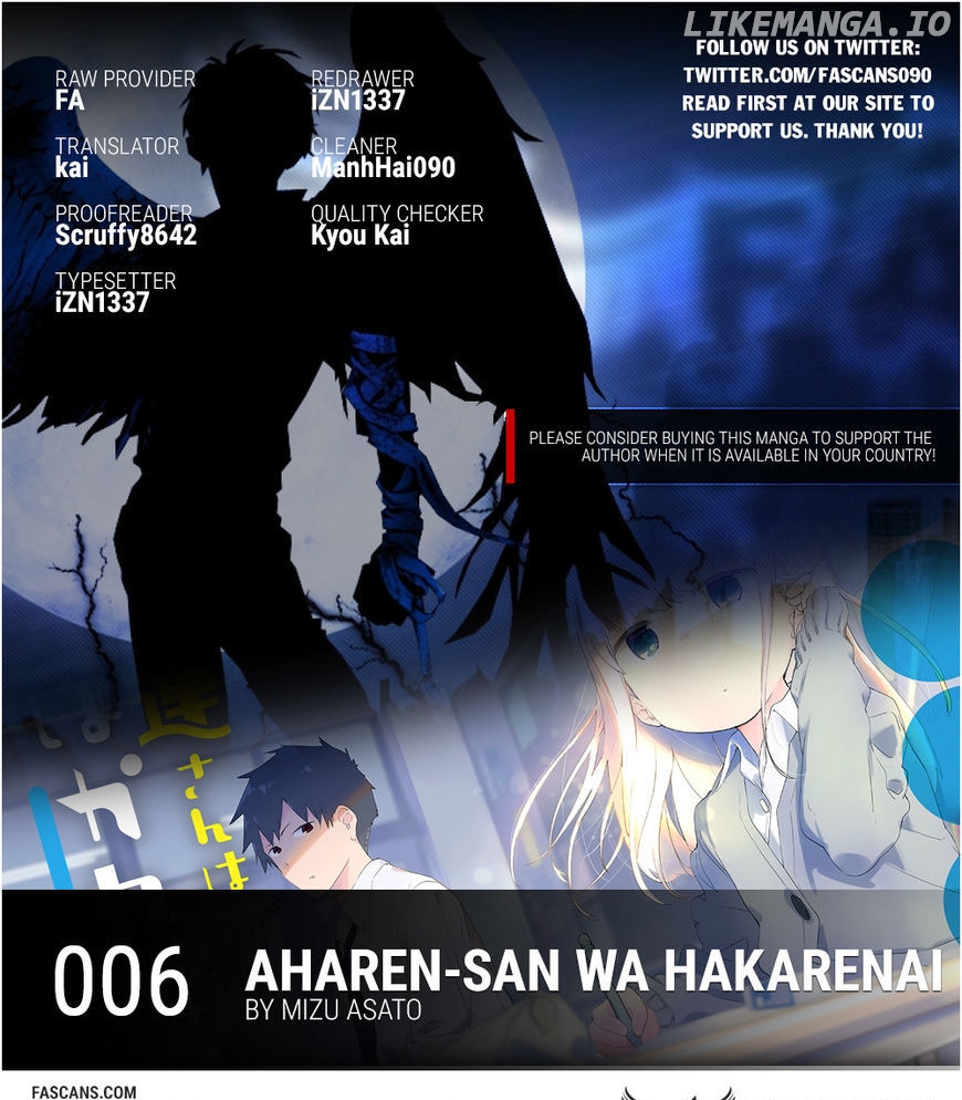 Aharen-san wa Hakarenai chapter 6 - page 1