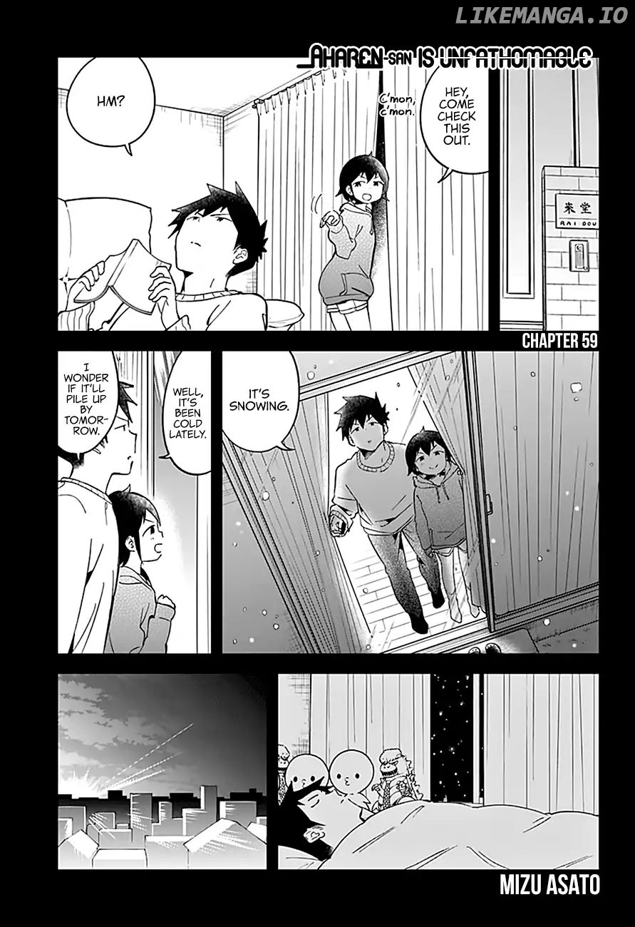 Aharen-san wa Hakarenai chapter 59 - page 3