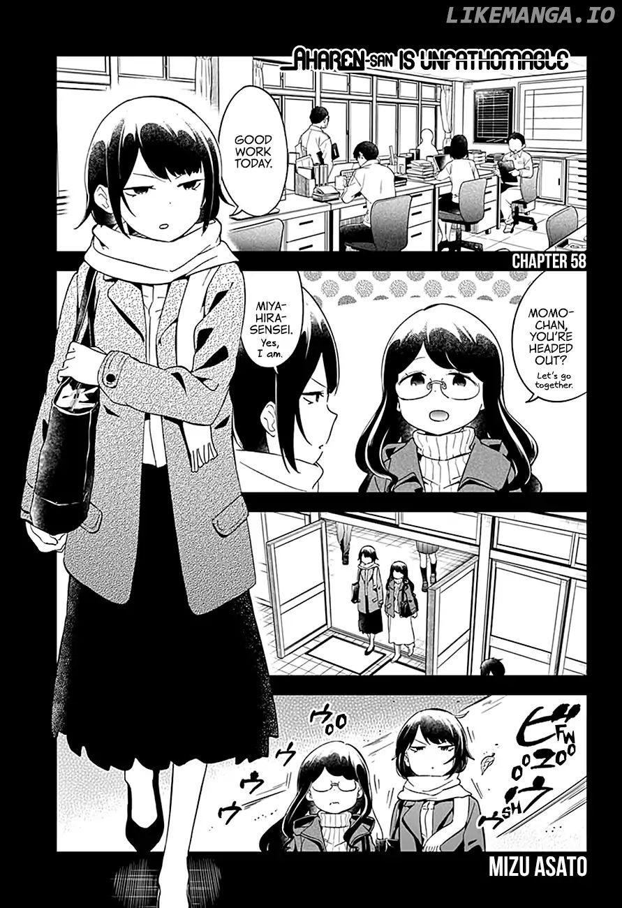 Aharen-san wa Hakarenai chapter 58 - page 3
