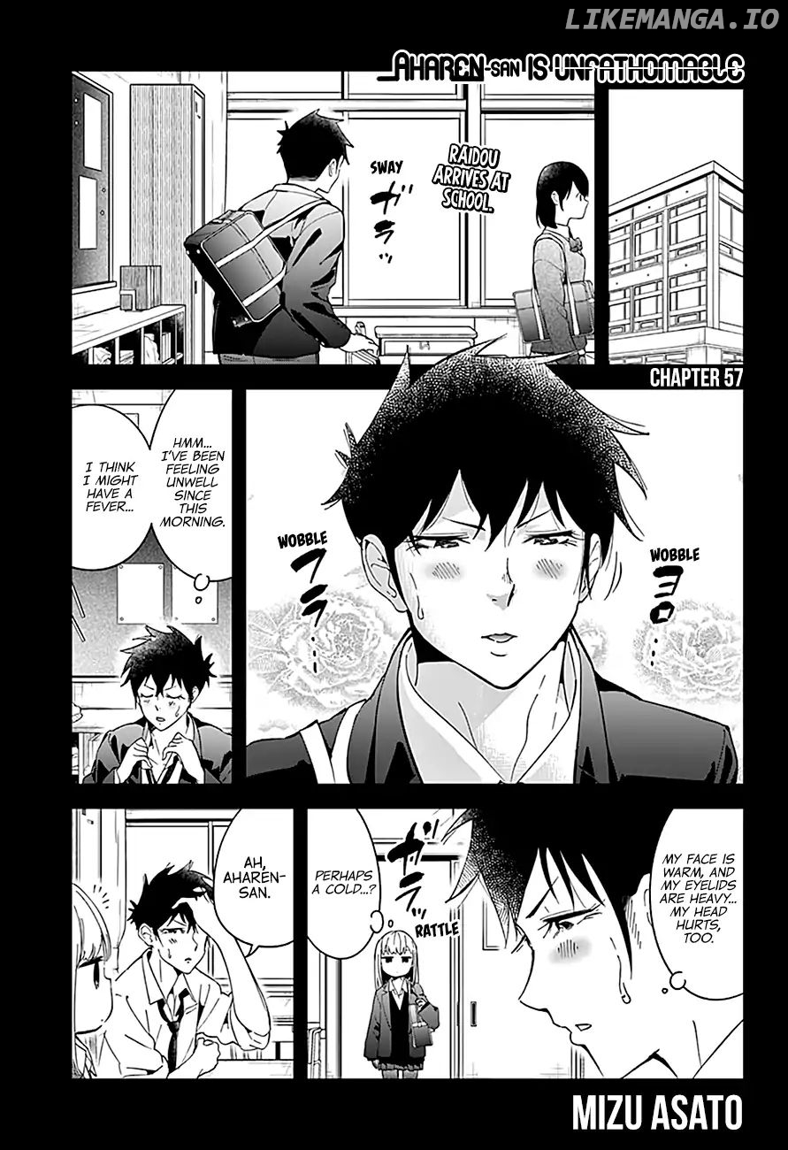 Aharen-san wa Hakarenai chapter 57 - page 3