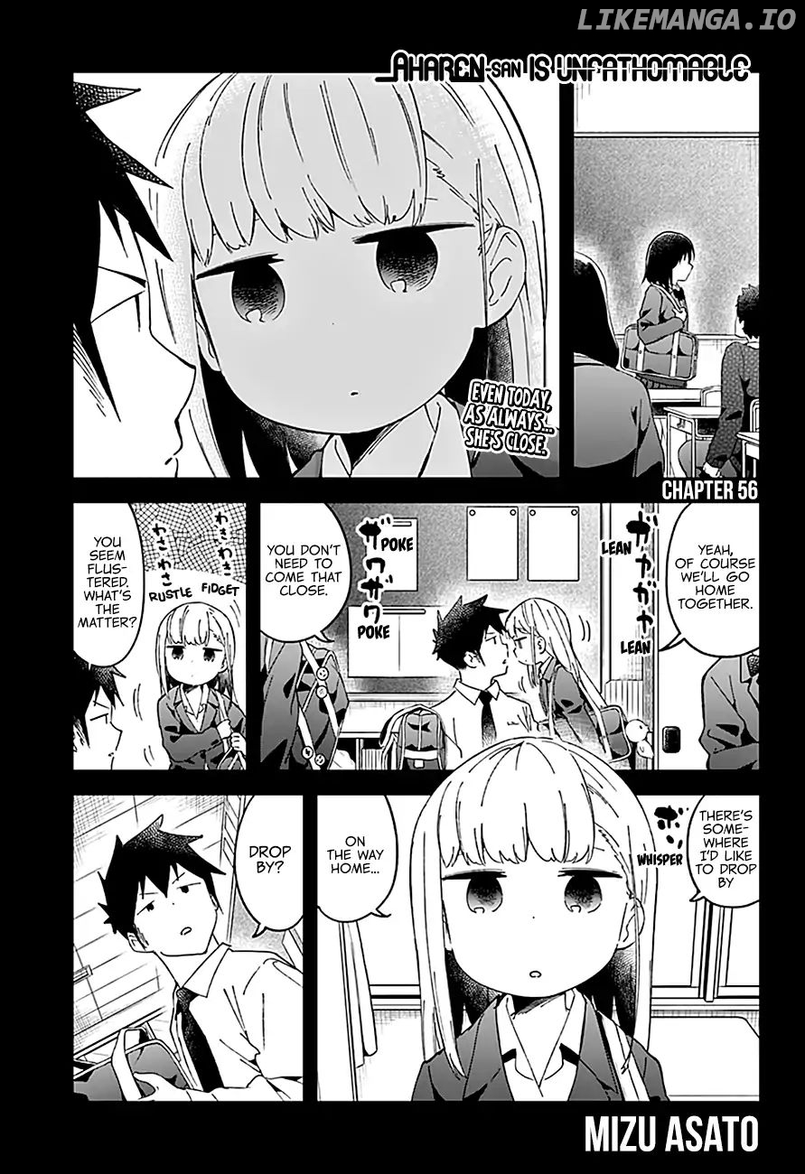 Aharen-san wa Hakarenai chapter 56 - page 3